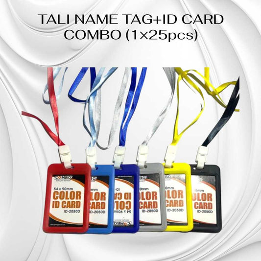 Pekanbaru Tali Name Tag + Id Card Combo - Gantungan Kartu Identitas Karyawan