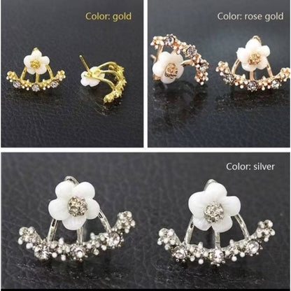 Pekanbaru Anting Tusuk Bentuk Bunga Daisy Bahan Alloy Untuk Wanita
