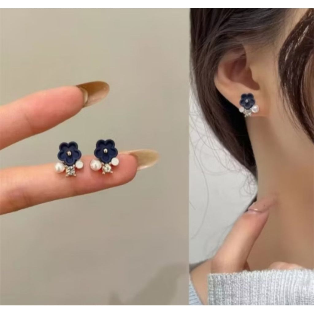 Pekanbaru Anting Tusuk Bentuk Bunga Daisy Bahan Alloy Untuk Wanita