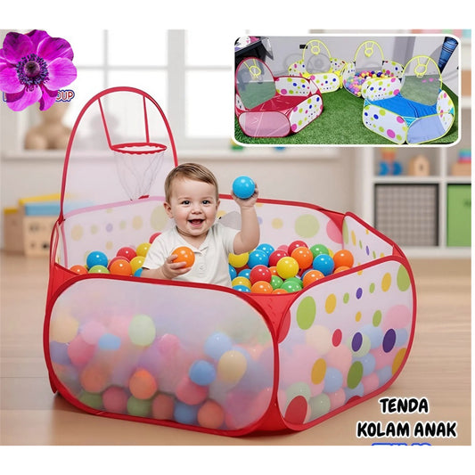 Pekanbaru Kolam Mandi Bola Anak /Keranjang Mandi Bola Keranjang Basket Bola Tenda Mandi Bola Anak