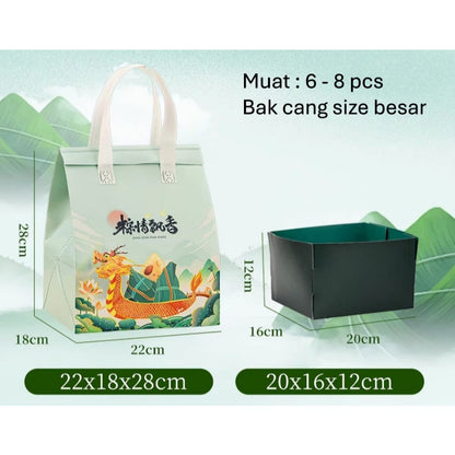 Pekanbaru Thermal Bag Bakcang / Dragon Boat Festival Berbagai Ukuran.