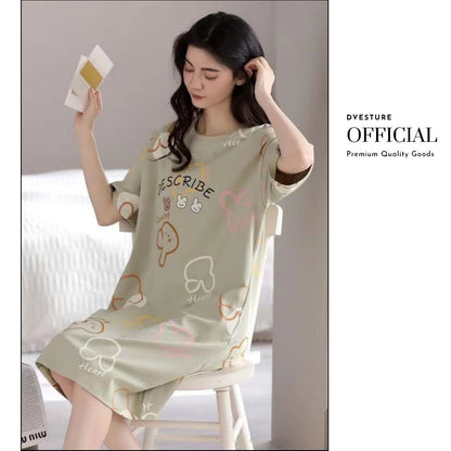Pekanbaru Daster Wanita Piyama Baju Tidur Yooyi Motif Kartun Nyaman, Adem, Dan Stylish P2-G