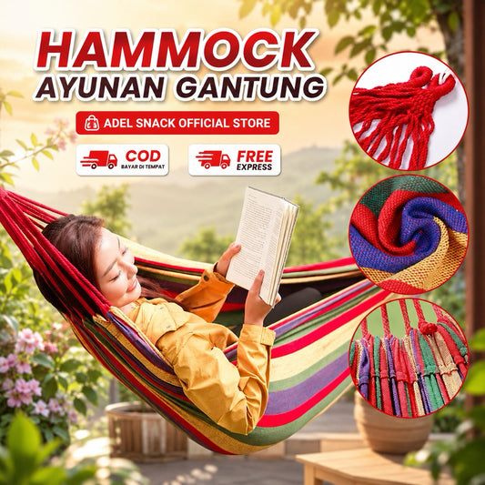 Pekanbaru Hammock Ayunan Kasur gantung Camping warna warni