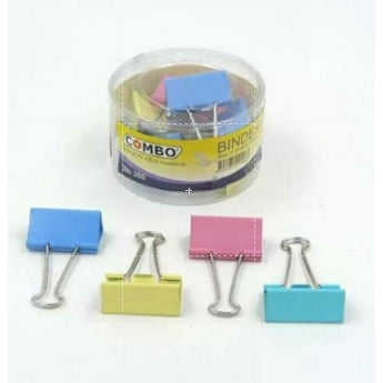 Pekanbaru Binder Clip/Penjepit Kertas Warna Merk Combo
