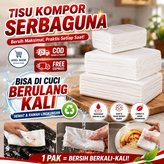 Pekanbaru Tisu Kompor Bisa Di Cuci Ulang/  Tisu Kompor Serbaguna