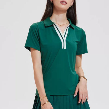 Pekanbaru Mona Top Atasan Olahraga Wanita Polo Shirt | Tennis Padel Golf Sport Top