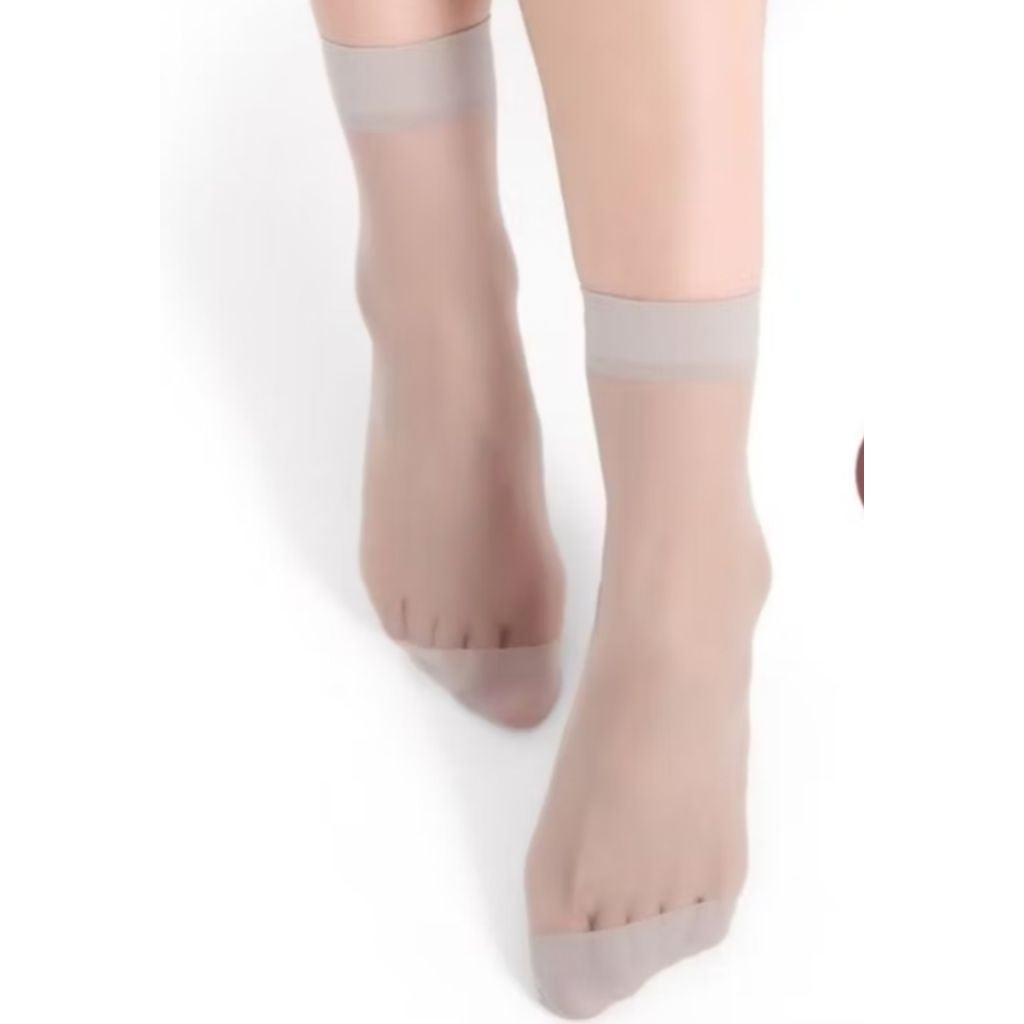 Pekanbaru Kaos Kaki Pendek Sock Motif Transparan Wanita Kaus Kaki