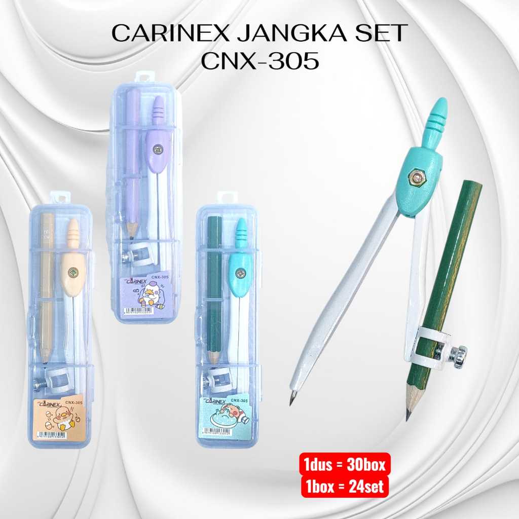 Pekanbaru Carinex Jangka Set Pastel Cnx-305