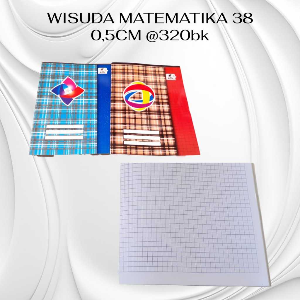 Pekanbaru Wisuda Buku Tulis Matematika 0.5Cm