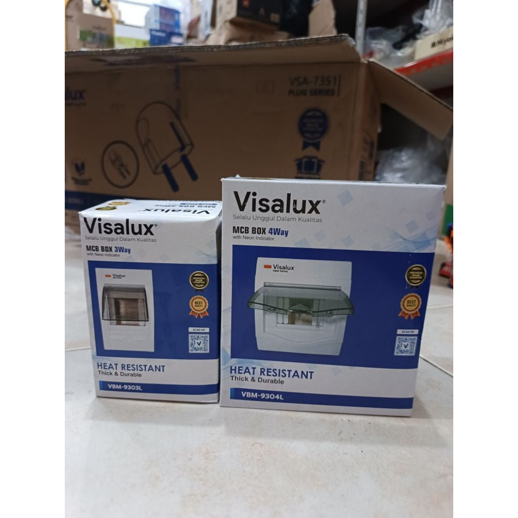 Pekanbaru Box Mcb Visalux 3Way 4Way Ib / Ob Ada Lampu