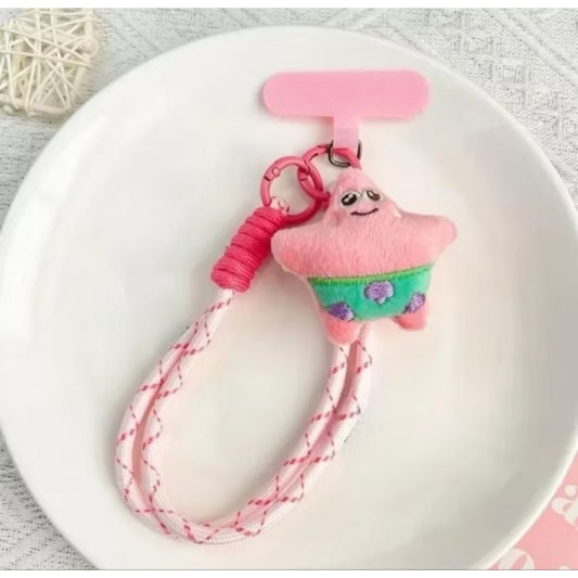 Pekanbaru Super Imut / Tali Handphone Lanyard Universal Bisa Cross-Tangan Motif Kartun Lucy