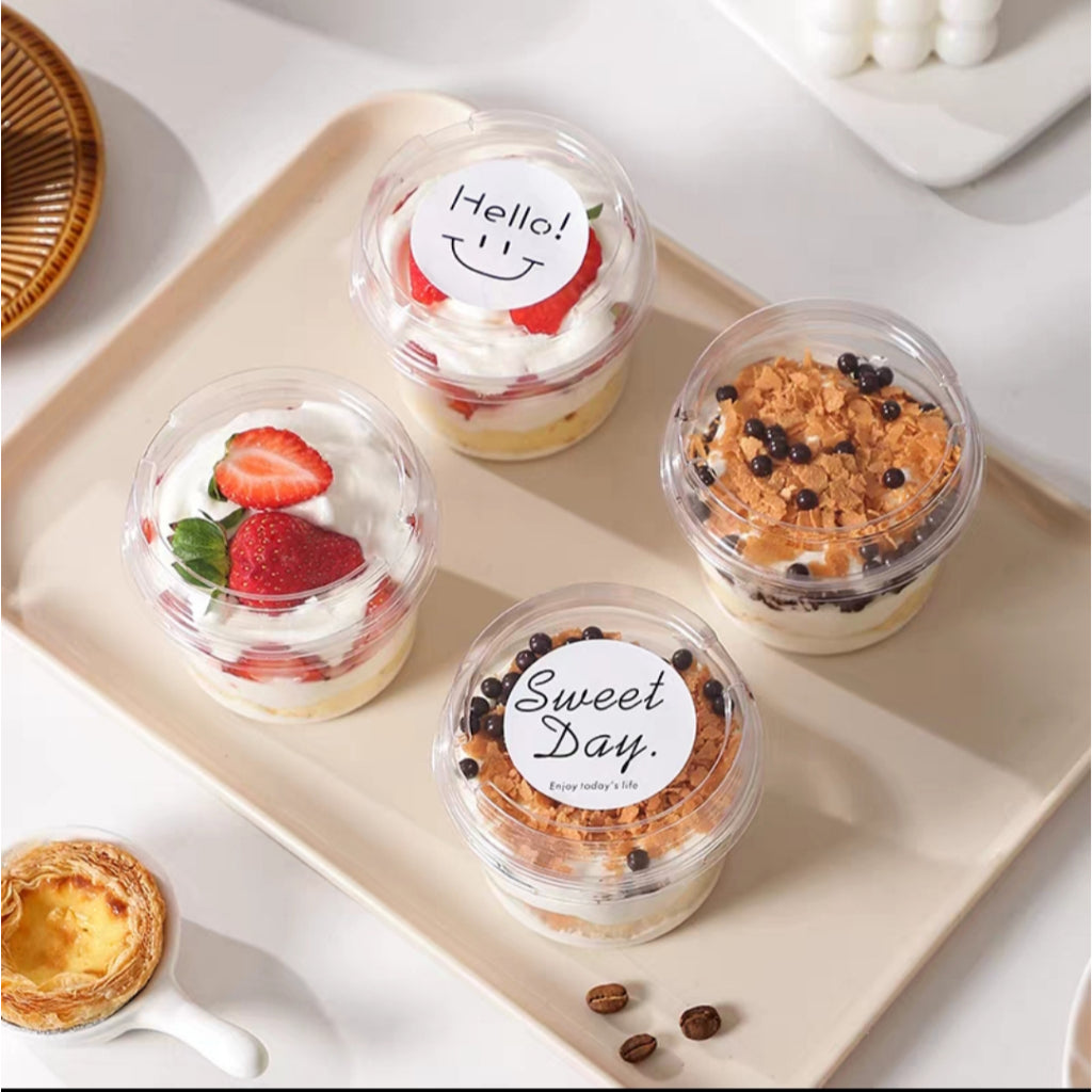 Pekanbaru Mika Dessert / Box Mika Dessert Berbagai Ukuran Per Pack 10Pcs