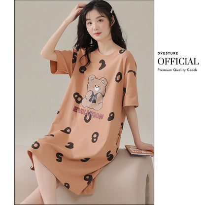 Pekanbaru Daster Piyama Baju Tidur Wanita Motif Korea P2-C