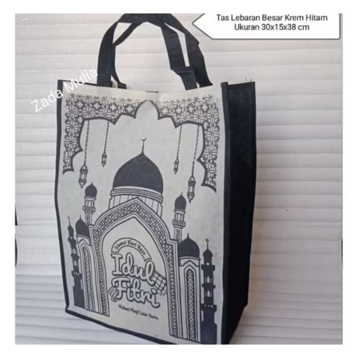 Pekanbaru Goodie Bag Lebaran/ Goodie Bag Laminasi Lebaran/ Idul Fitri Standing Box Handle/ New Design Tas Idul Fitri / Tas Souvenir Lebaran