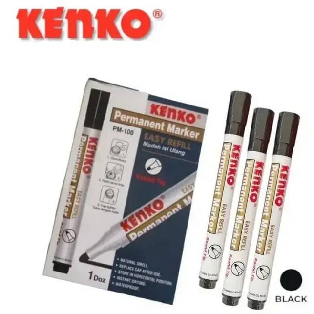 Pekanbaru Spidol Permanen Kenko Pm-100