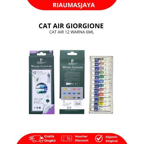 Pekanbaru Cat Air Giorgione 6Ml 12 Warna
