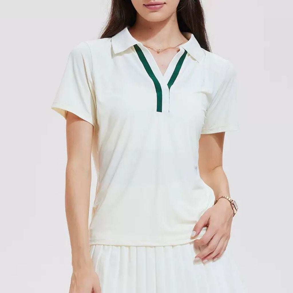 Pekanbaru Mona Top Atasan Olahraga Wanita Polo Shirt | Tennis Padel Golf Sport Top