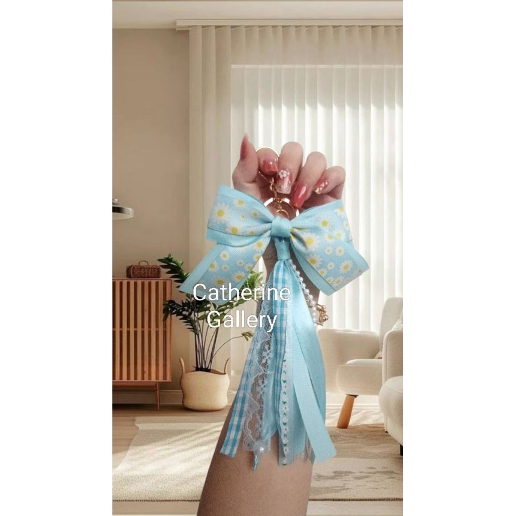 Pekanbaru Gantungan Tas Ellea Pita Macrame Aestetik
