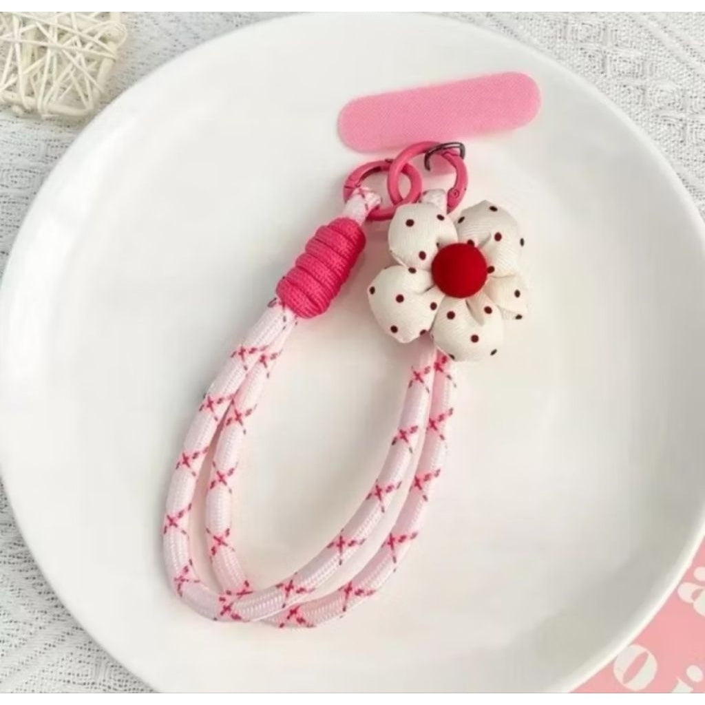 Pekanbaru Super Imut / Tali Handphone Lanyard Universal Bisa Cross-Tangan Motif Kartun Lucy