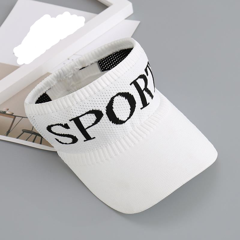 Pekanbaru Topi Olahraga Sport Rajut Topi Golf Tennis Lari Senam Bahan Karet Katun Elastis Sporty Hat Cap