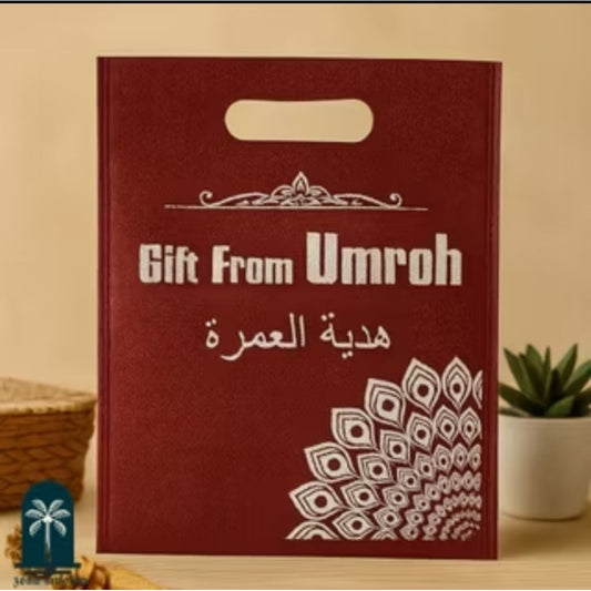 Pekanbaru (1 PCS) Tas Spunbound Oleh-Oleh Umroh Haji Gift Tote Bag Tas Spunbond Hadiah Umrah Hajj Ukuran 20x25cm