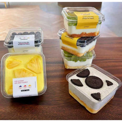 Pekanbaru Mika Dessert / Box Mika Dessert Berbagai Ukuran Per Pack 10Pcs