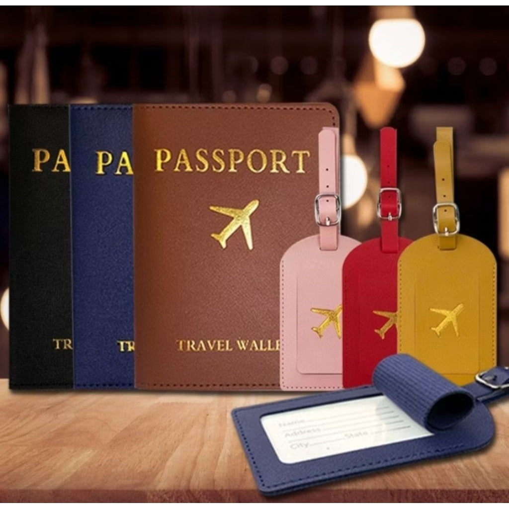 Pekanbaru Elber Passport Cover Travel Size (Tanpa Gantungan Passport) / Sarung Paspor Bahan
