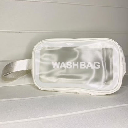 Pekanbaru Tas Kosmetik Washbag Travel Pouch Make Up Organizer Transparan