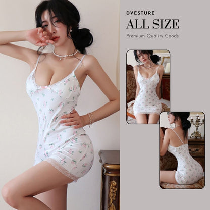 Pekanbaru Baju Tidur Wanita Daster Dress Set D-155 Plus Busa