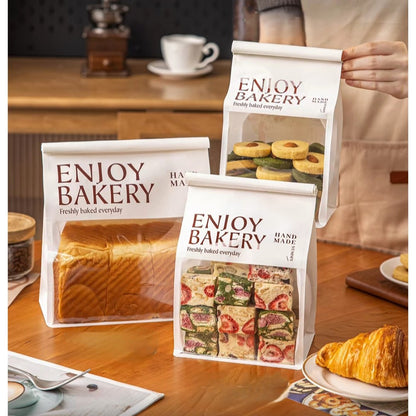 Pekanbaru Paperbag / Kantong Kertas Roti Kue Cookies Polos Tutup Kawat
