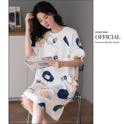 Pekanbaru Daster Piyama Baju Tidur Wanita Motif Korea P2-C