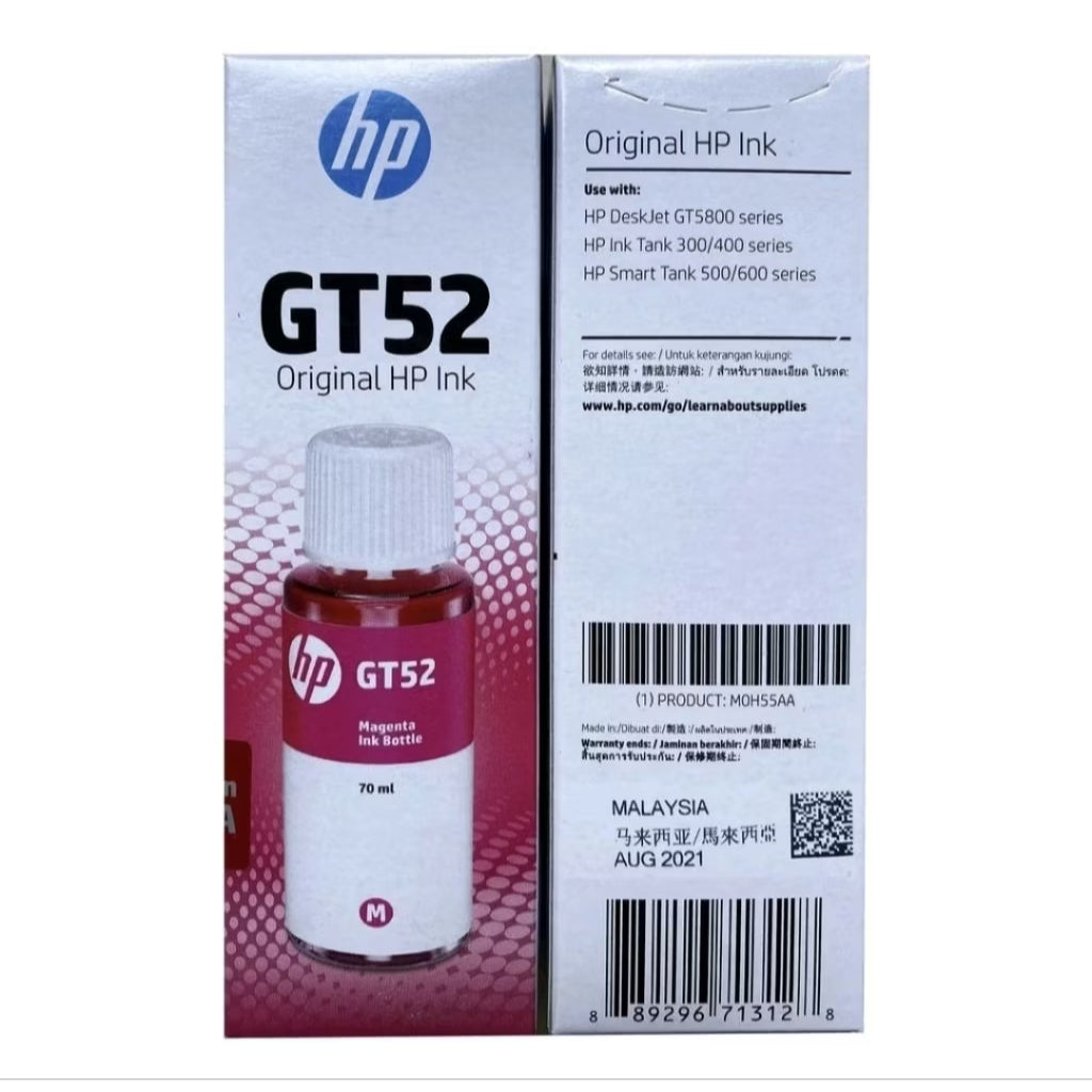 Pekanbaru Tinta Kompatibel HP GT53 GT52 Premium Printer HP Ink 315 415 319 419 500 515Cetak Hemat, Warna Tajam