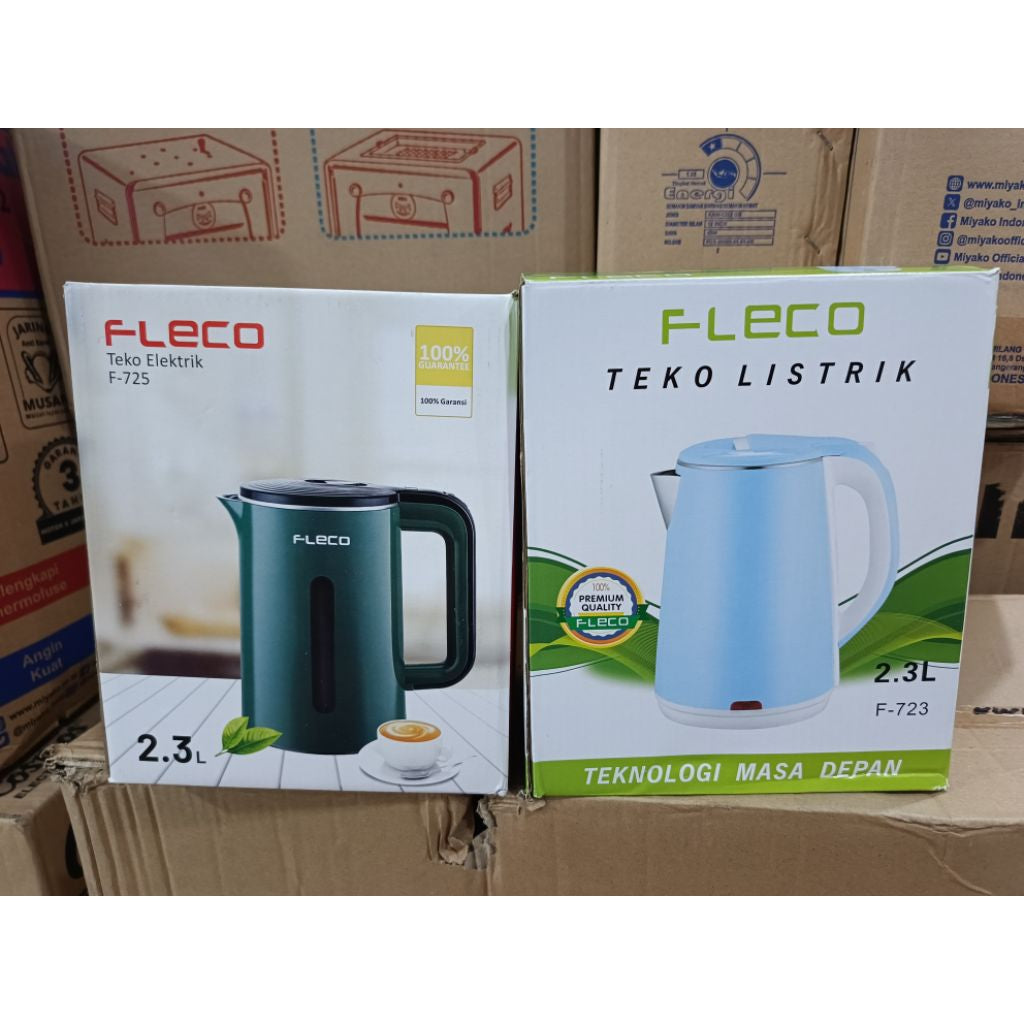 Pekanbaru Teko Listrik Fleco 2.3L Kettle Elektric Pemanas Air