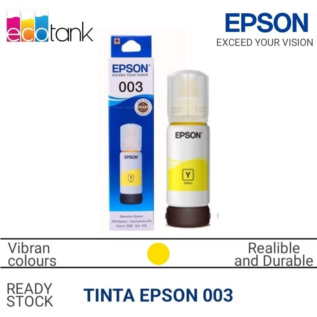 Pekanbaru TINTA EPSON 003 PREMIUM PRINTER KUALITAS TERBAIK ATK PENGADAAN PEMDA VIRAL TERMURAH TOP L3110 L3210