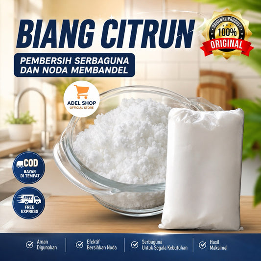 Pekanbaru (250 gr) Biang CITRUN bubuk ajaib multifungsi pembersih pakaian dan perabota
