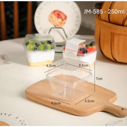 Pekanbaru Mika Dessert / Box Mika Dessert Berbagai Ukuran Per Pack 50 Pcs