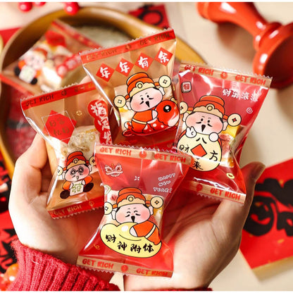 Pekanbaru Plastik Cookies / Nastar Imlek / Cny Non-Seal Ukuran Besar Per Pack