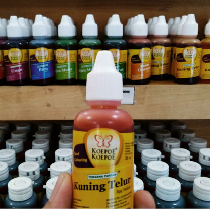 Pekanbaru Koepoe Koepoe Food Colouring / Pewarna Makanan Cair 30Ml