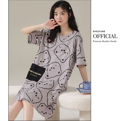 Pekanbaru Daster Wanita Motif Karton Korea P2-A Baju Tidur Piyama Wanita