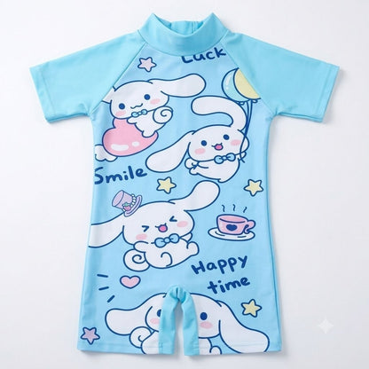 Pekanbaru Baju Renang Anak Karakter/ Baju Berenang Anak/Baju Renang Anak Lengan Pendek Perempuan Dan Laki-Laki