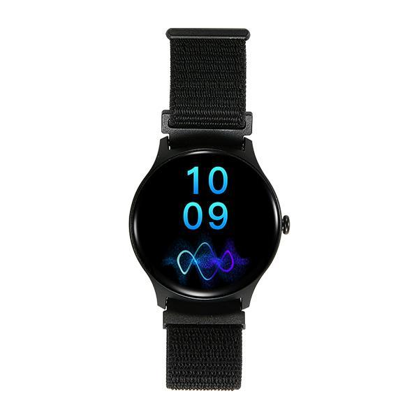 Pekanbaru Robot Universal Smartwatch Strap 22Mm For Robot & Vivan Smart Watch Silicone / Leather / Woven / Metal Premium Tali Jam Tangan 22Mm Original - Woven Black