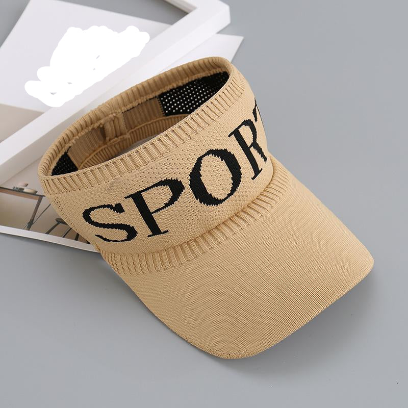 Pekanbaru Topi Olahraga Sport Rajut Topi Golf Tennis Lari Senam Bahan Karet Katun Elastis Sporty Hat Cap
