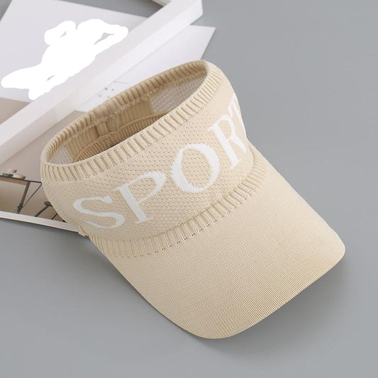 Pekanbaru Topi Olahraga Sport Rajut Topi Golf Tennis Lari Senam Bahan Karet Katun Elastis Sporty Hat Cap