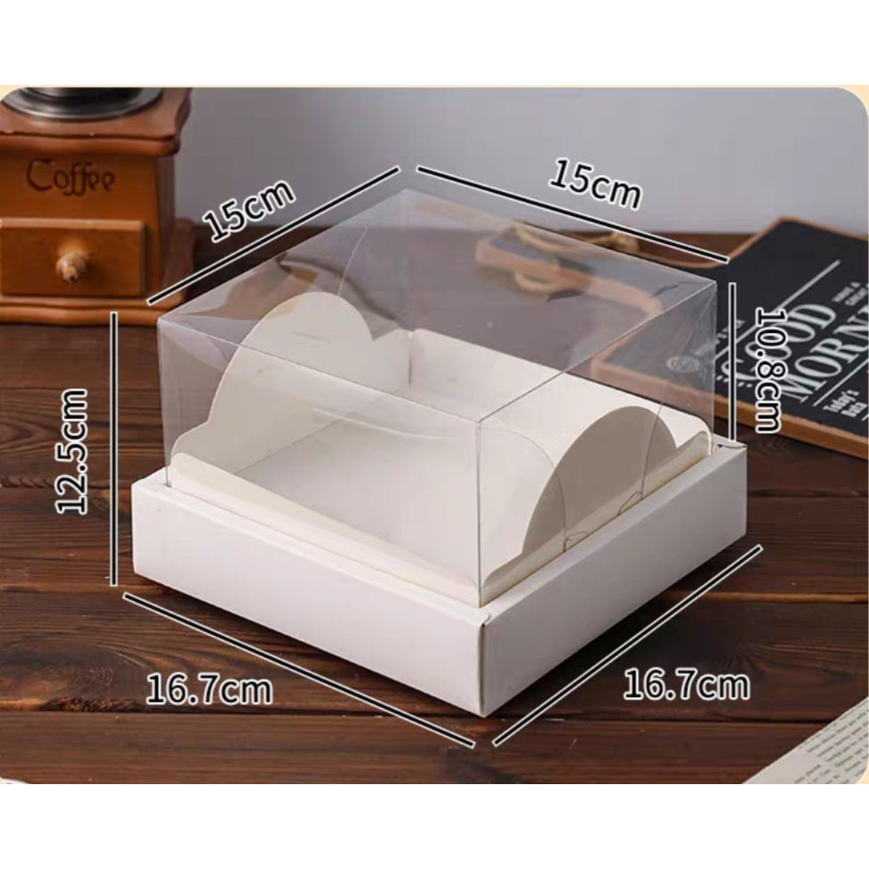 Pekanbaru Box / Kotak Cake Mika Ivory