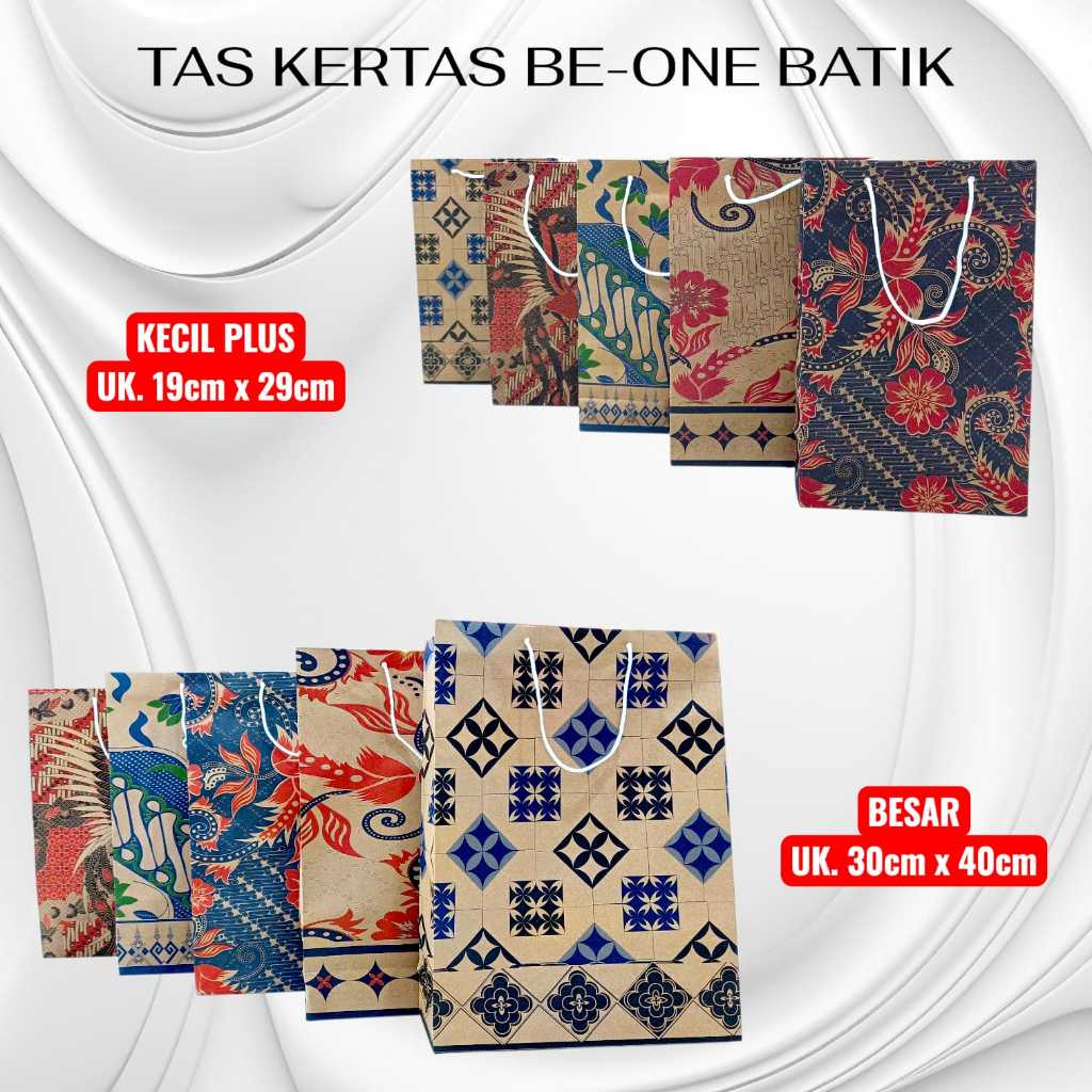 Pekanbaru Tas Kertas Be One Batik - Paperbag Batik