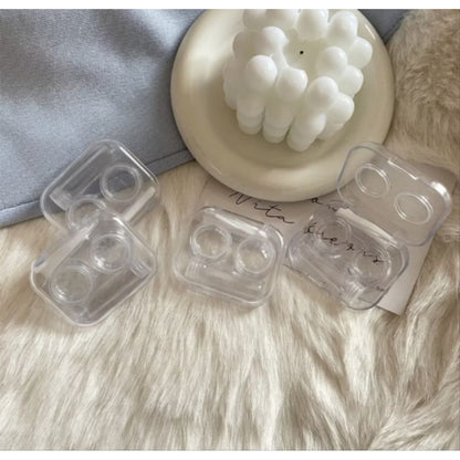 Pekanbaru Travelkit Softlens Lengkap Kotak Softlens Transparan Premium