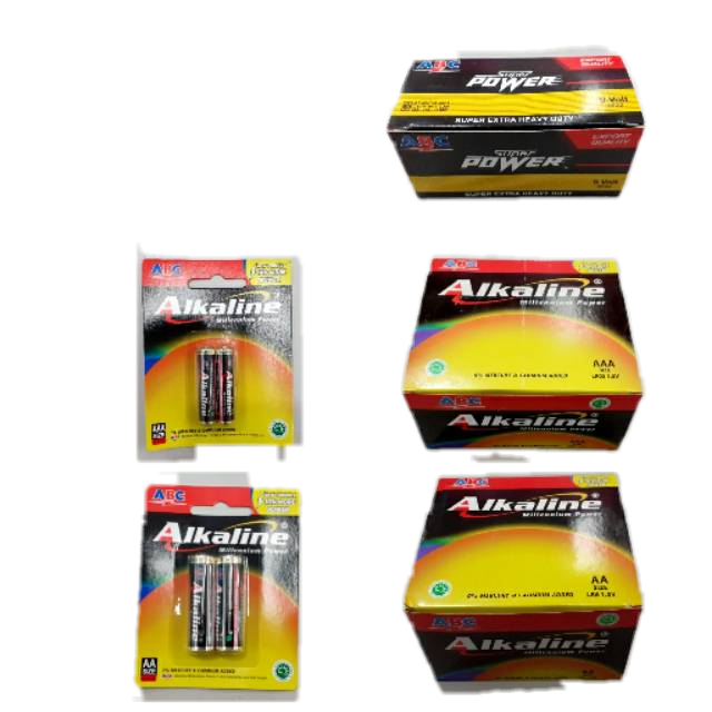 Pekanbaru Baterai/Battery Abc Alkaline Ori