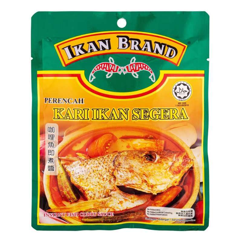 Pekanbaru Ikan Brand Instant Fish Curry Paste 200G