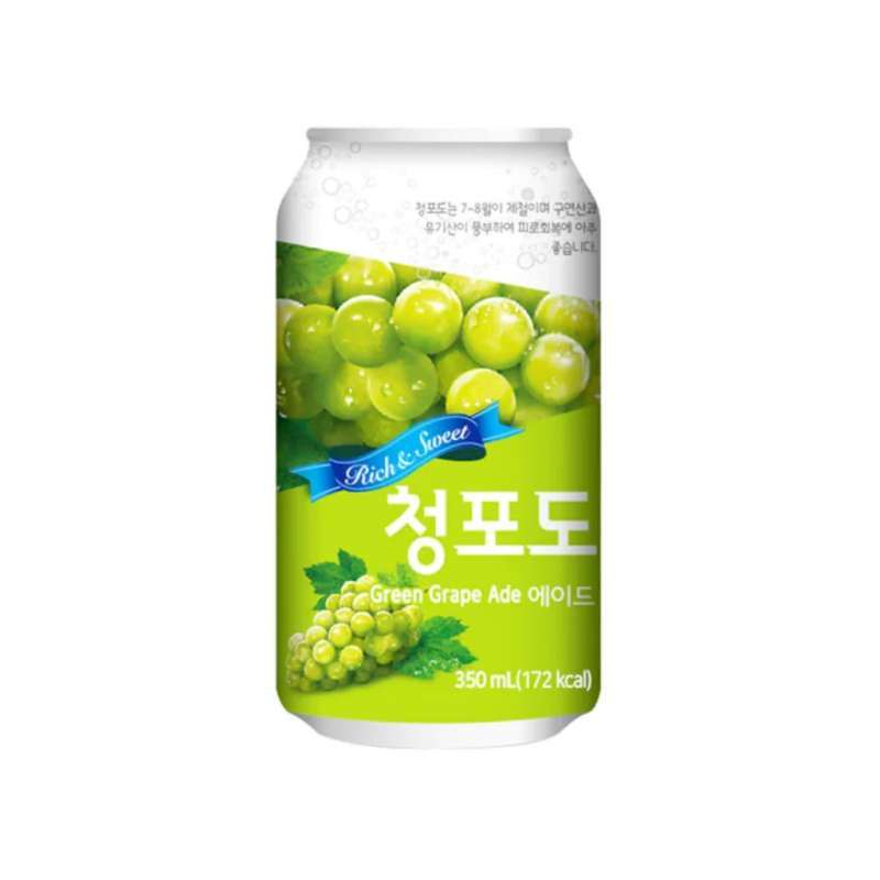 Pekanbaru Ilhwa Green Grape Ade 350Ml Can