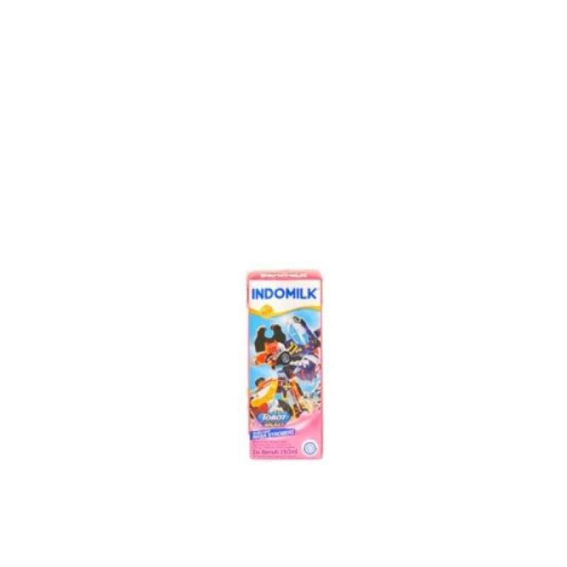 Pekanbaru Susu Indomilk Uht Korean Strawberry 180Ml
